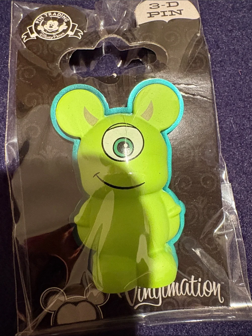 Monsters Inc 3D Pin Disneyland Vinylmation - Kids Accessory